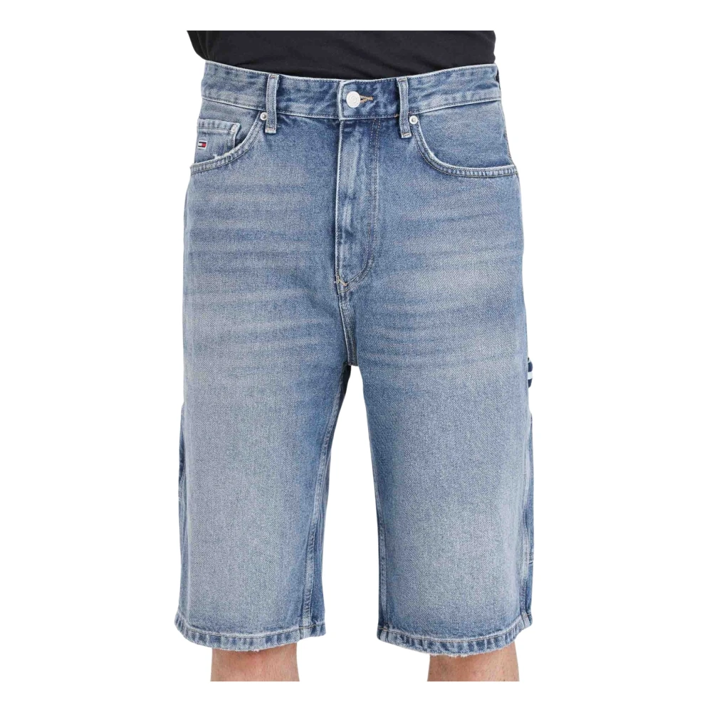Tommy Jeans Denim Shorts Blue Heren