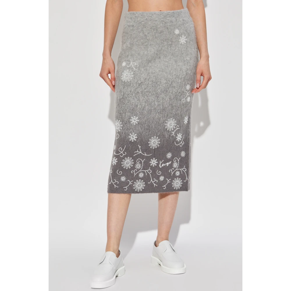 Kenzo Rok met kralen Gray Dames