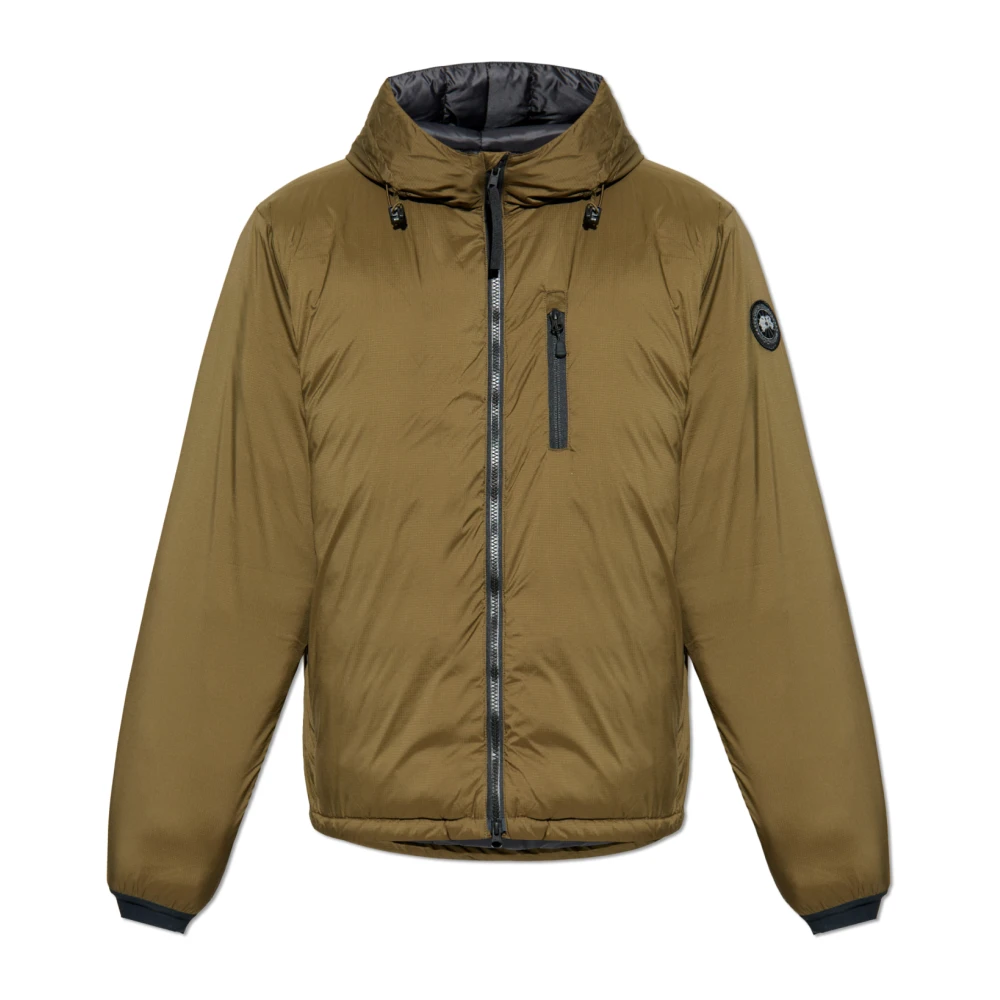 Canada Goose Donsjas Lodge Hoody Green Heren