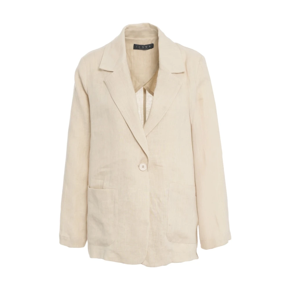 Kaos - Jackets > Blazers - Beige - Kaos - Modalova