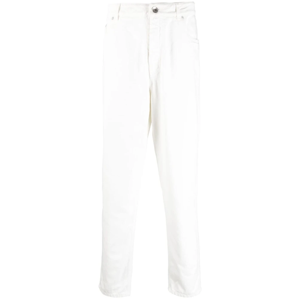 BRUNELLO CUCINELLI Heren Jeans White Heren