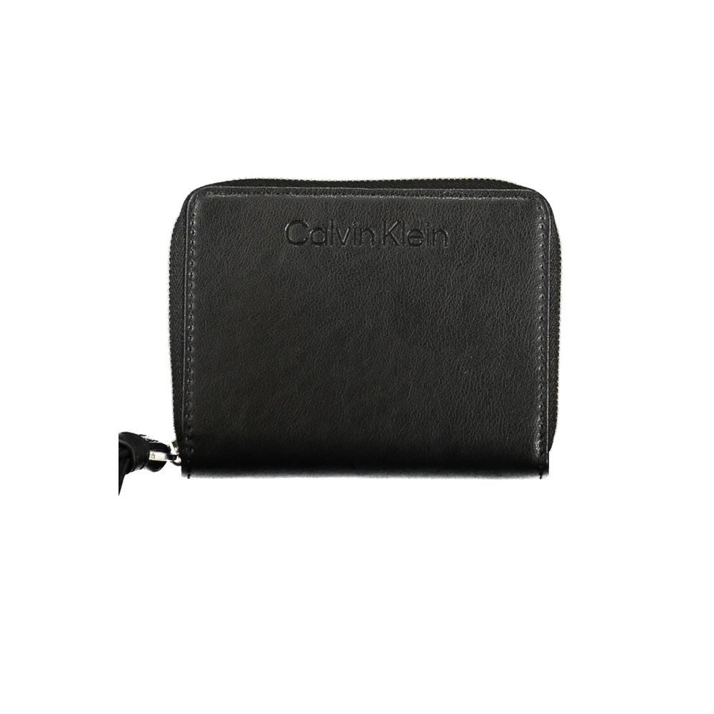 Calvin Klein Men's Black Polyester Wallet