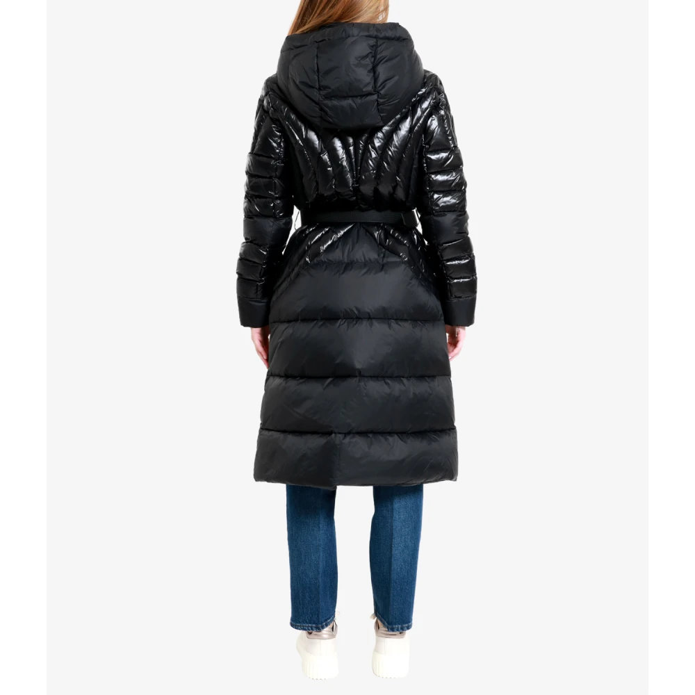 Blauer Urban Style Lange Jas Black Dames