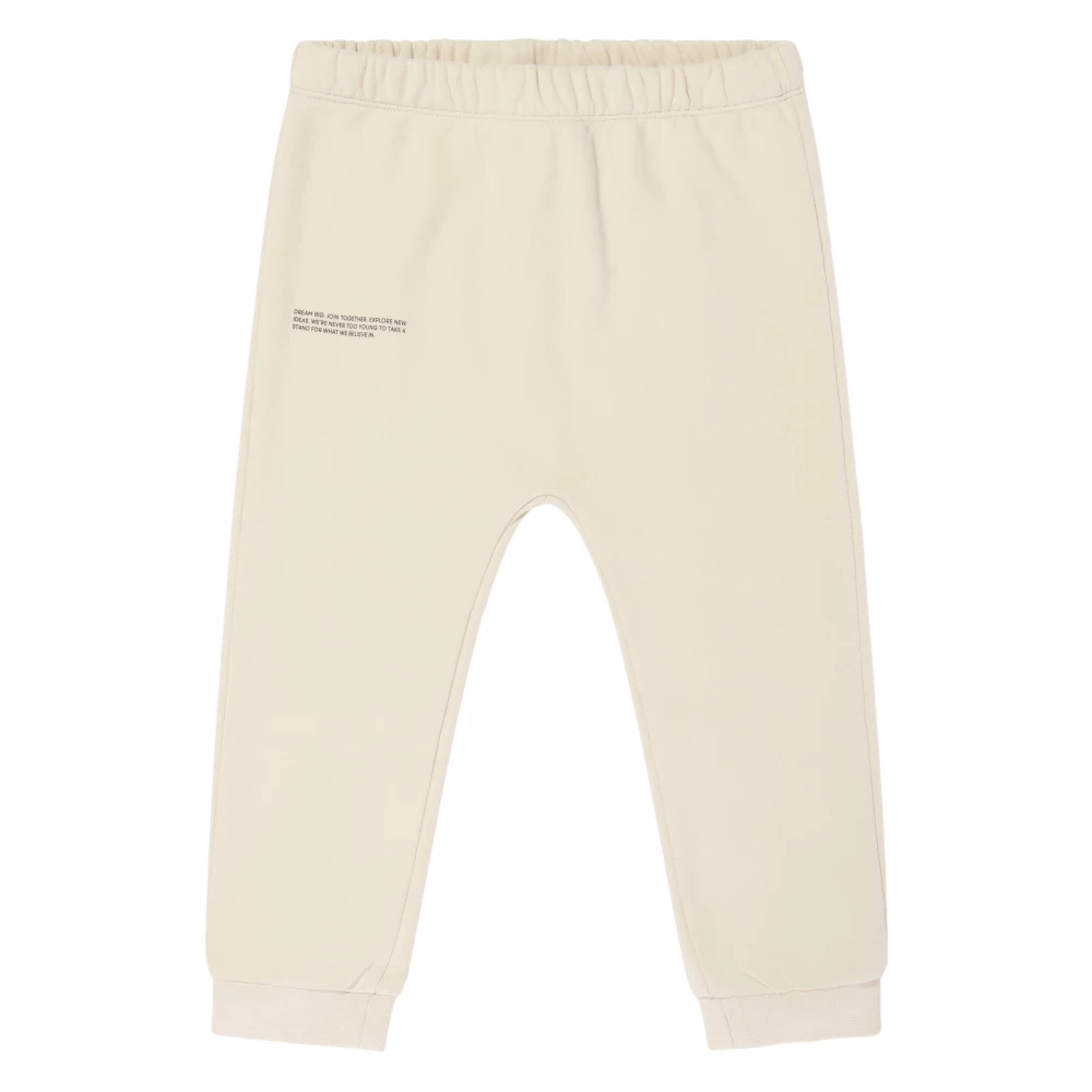 Pangaia Unisex Kids Beige 365 Midweight Track Trousers - Sweatpants - 12 M - Kids