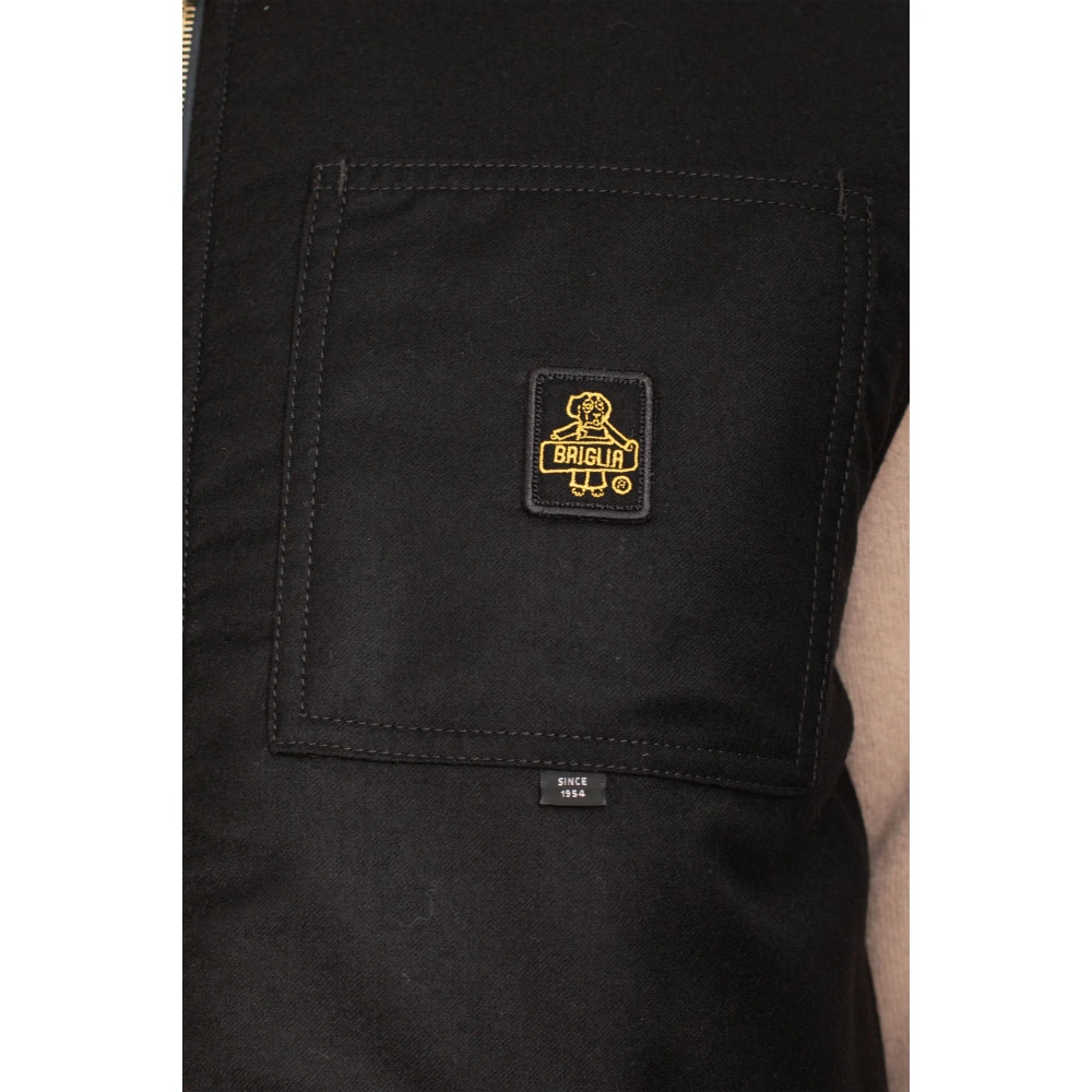 Briglia Licht Flanel Origineel Vest Black Heren