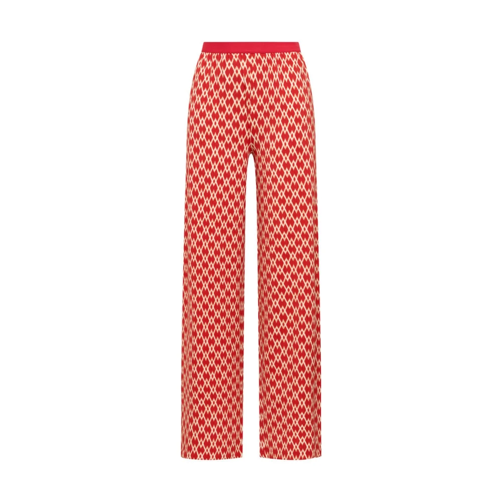 Maliparmi Donna Rosso Pantaloni, Xs, New,