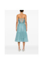 aqua-blue-mesh-panel-dress