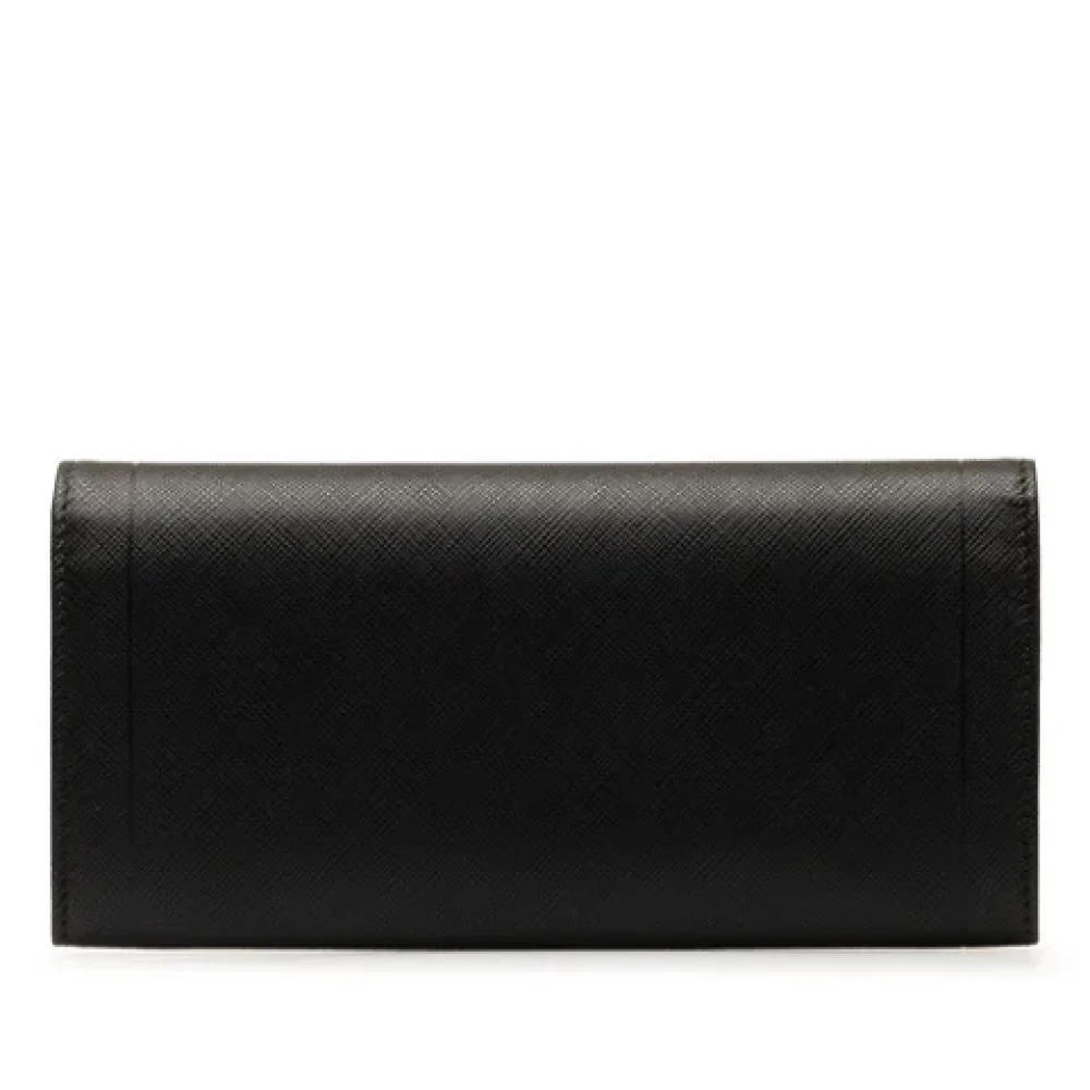 Salvatore Ferragamo Pre-owned Leather wallets Black Dames