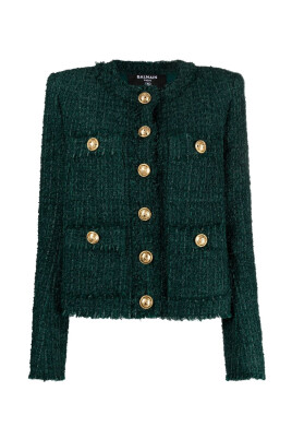 elegante-veste-tweed-verte