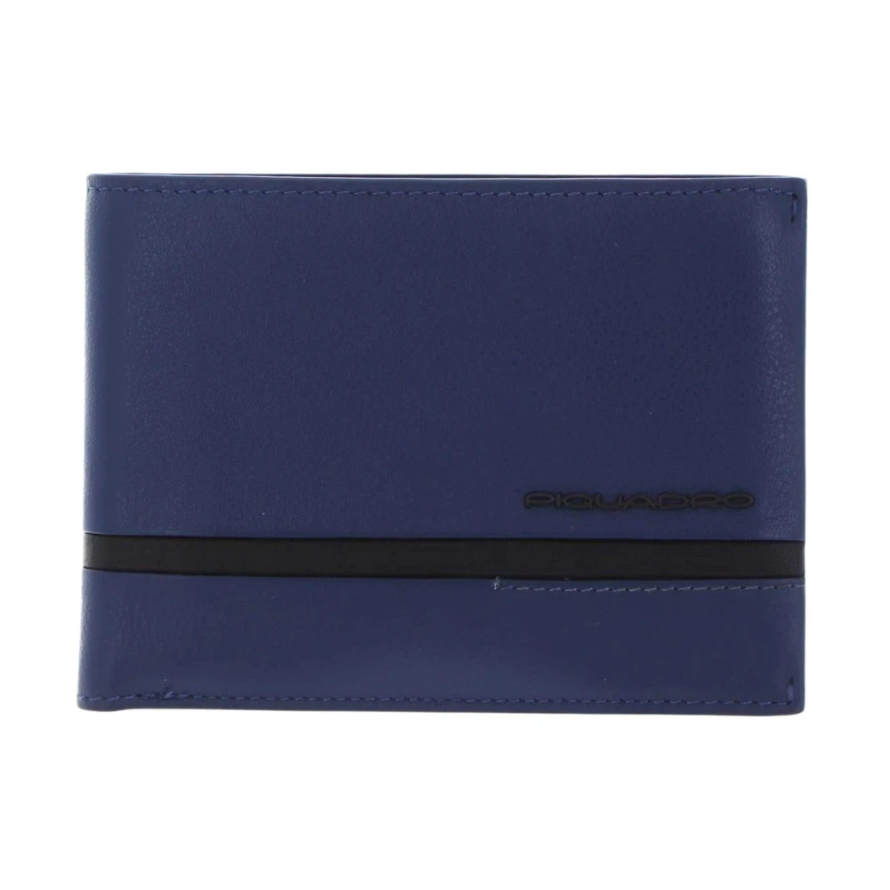Piquadro Damen Blau Geldbörse Mit Münzfach