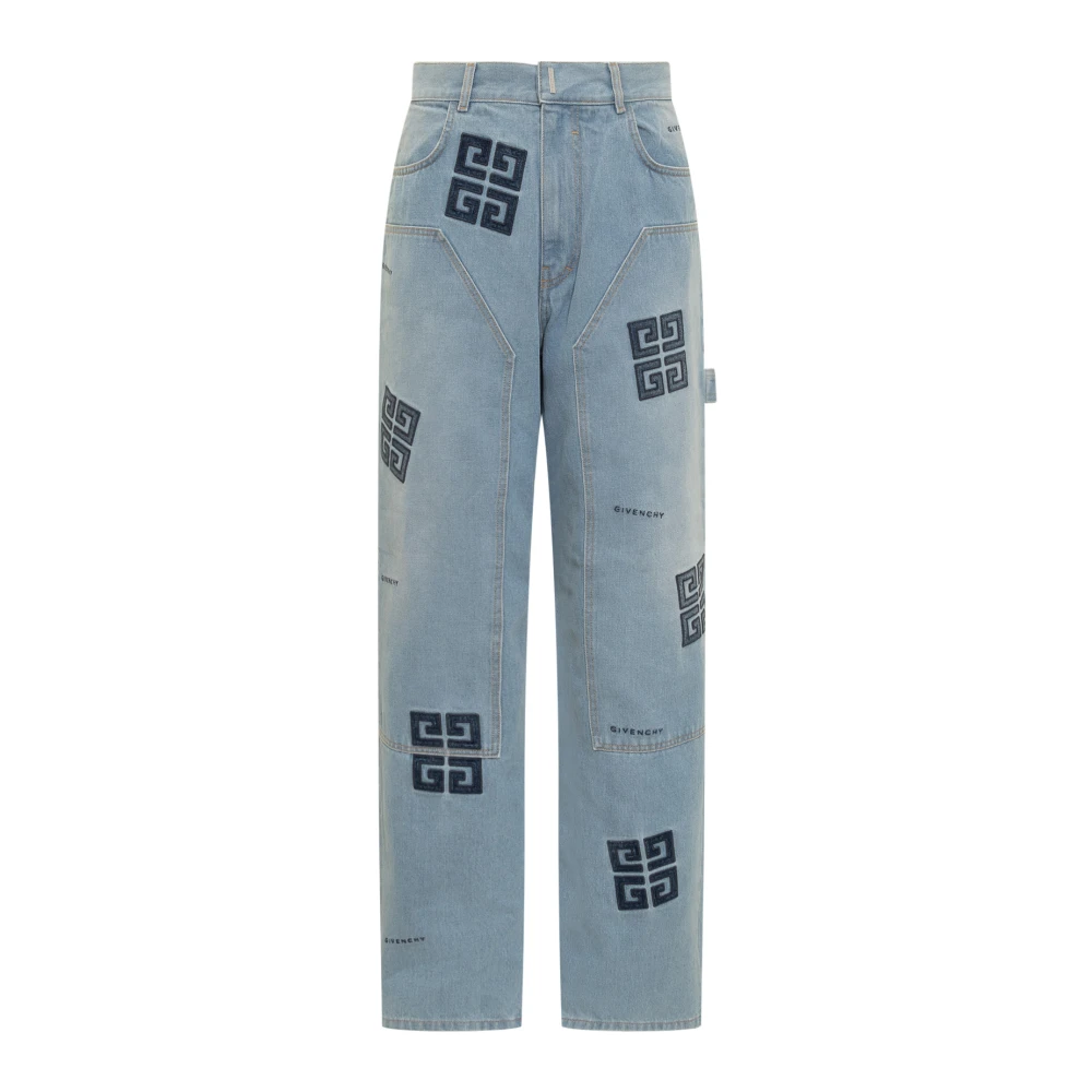 Givenchy Straight Jeans Blue Heren
