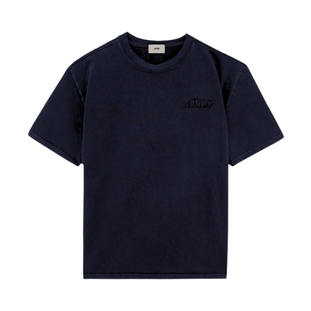 Autry Logo Tone T-shirt Svart Black, Herr