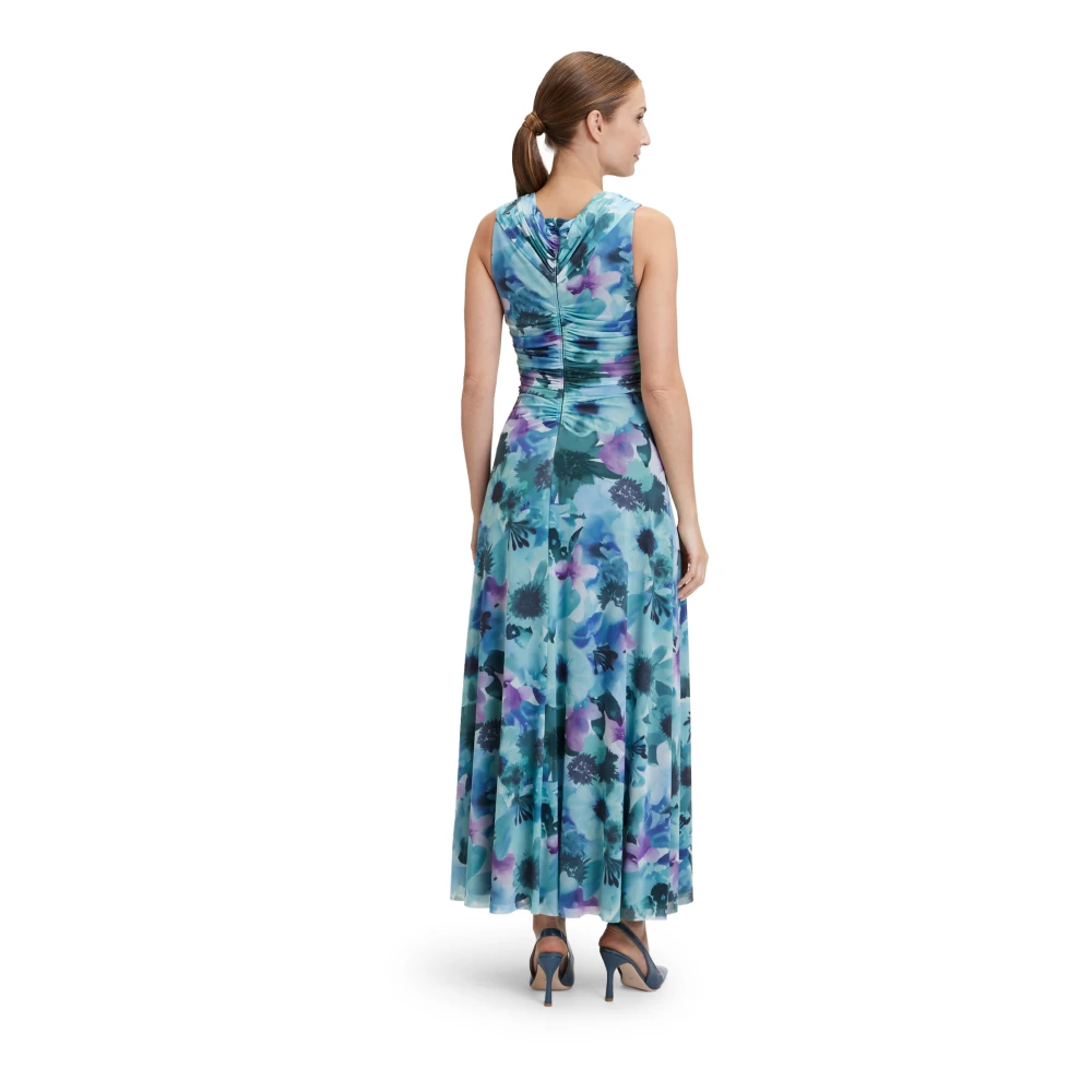 Vera Mont Bloemen avondjurk Multicolor Dames