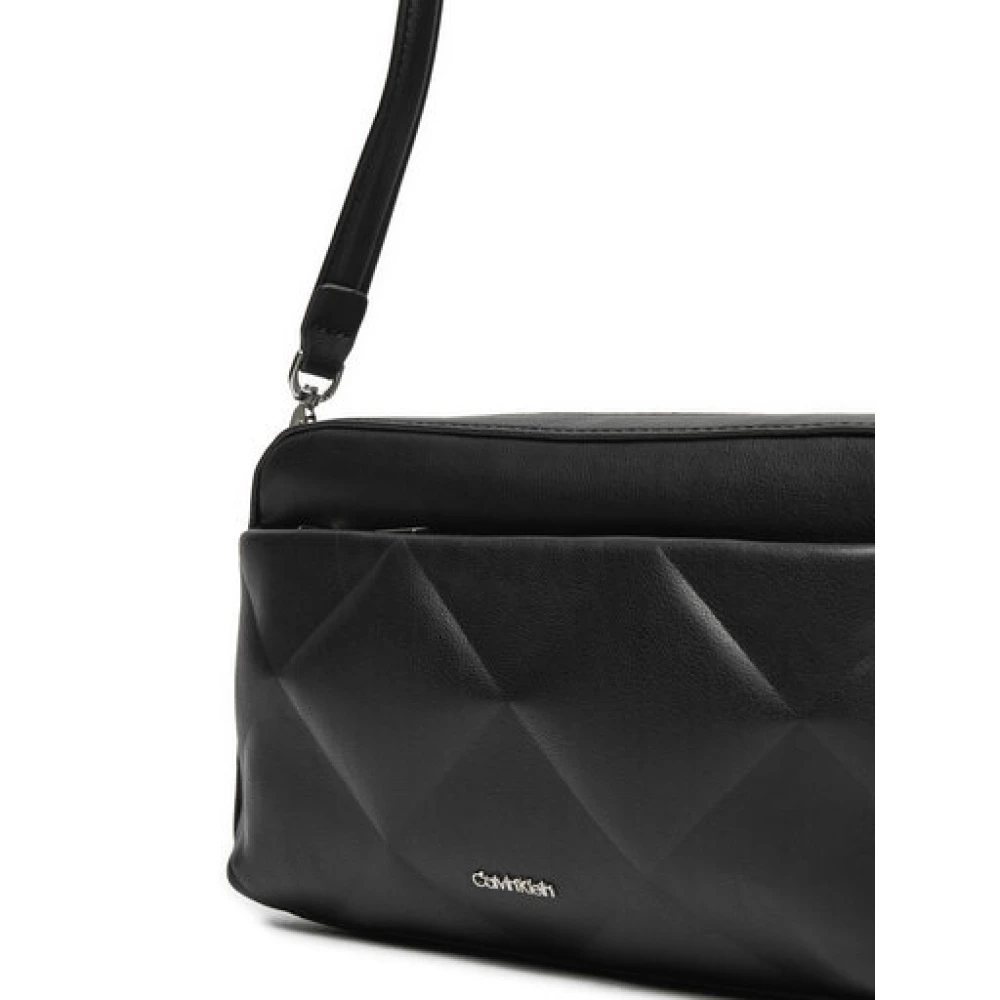 Calvin Klein Zwarte Mini Tas voor Vrouwen Black Dames
