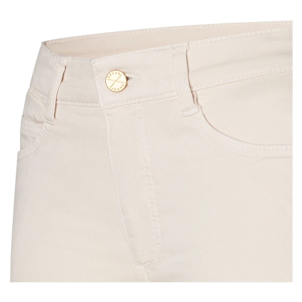 MAC Droom Denim Jeans Stijlvol en Comfortabel White Dames