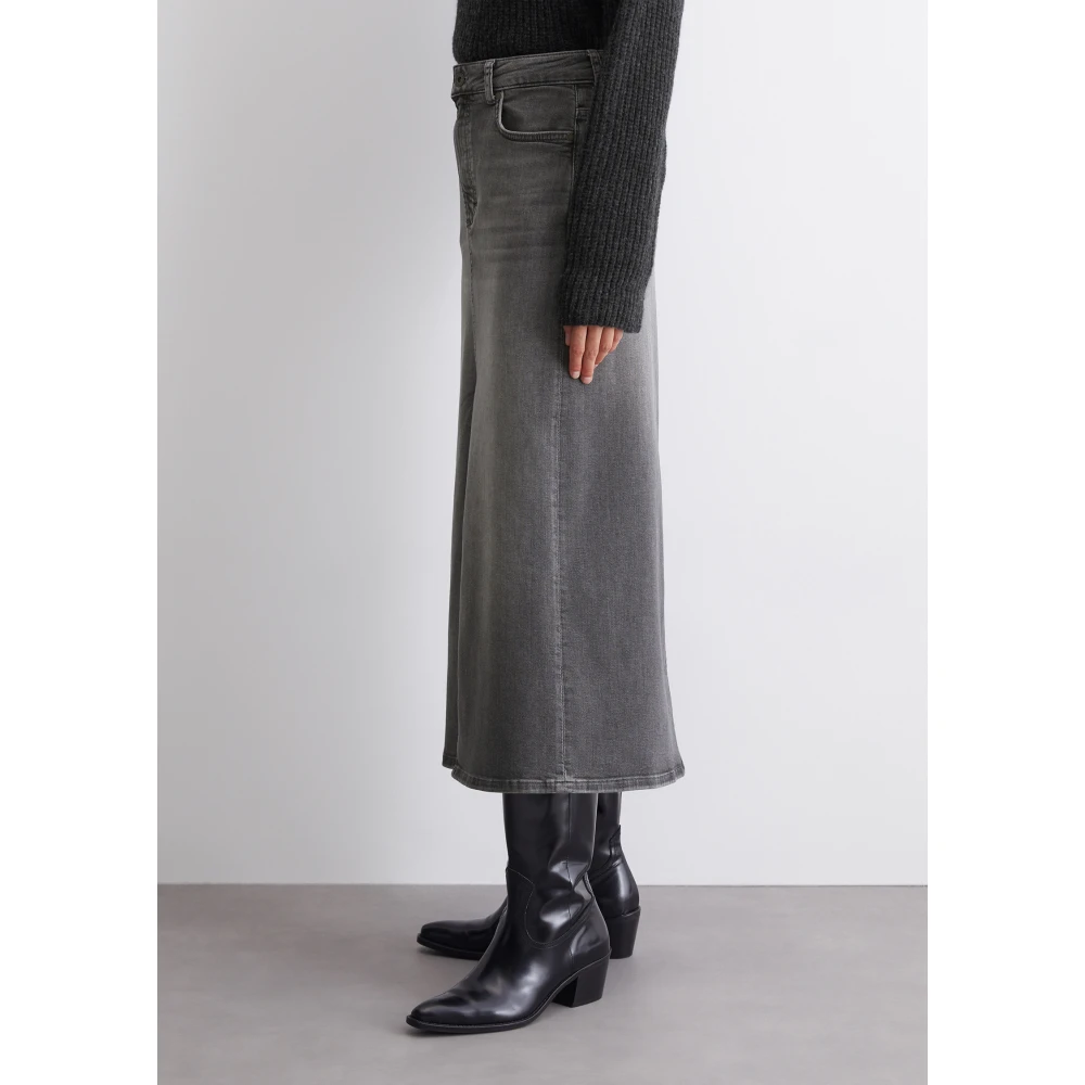 Marc O'Polo Gewone spijkerrok Gray Dames
