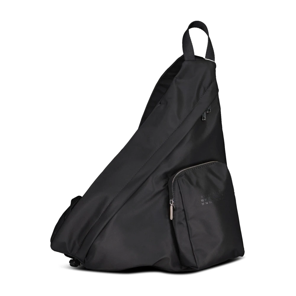 Maison Margiela Driehoekige Crossbody Tas Black Dames