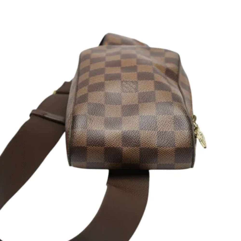 Louis Vuitton Vintage Pre-owned Canvas shoulder-bags Brown Dames