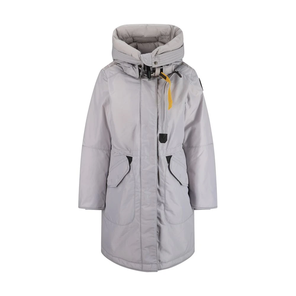 Parajumpers Gewatteerde donsjas met hoge kraag Gray Dames