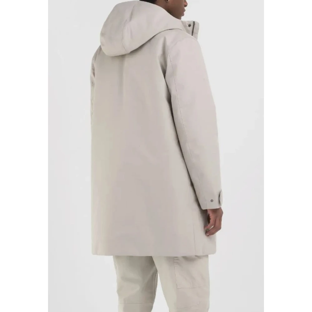 Replay Logo Jacket Beige Heren