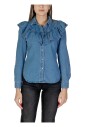 chemise-en-denim-bleu-col-a-volants