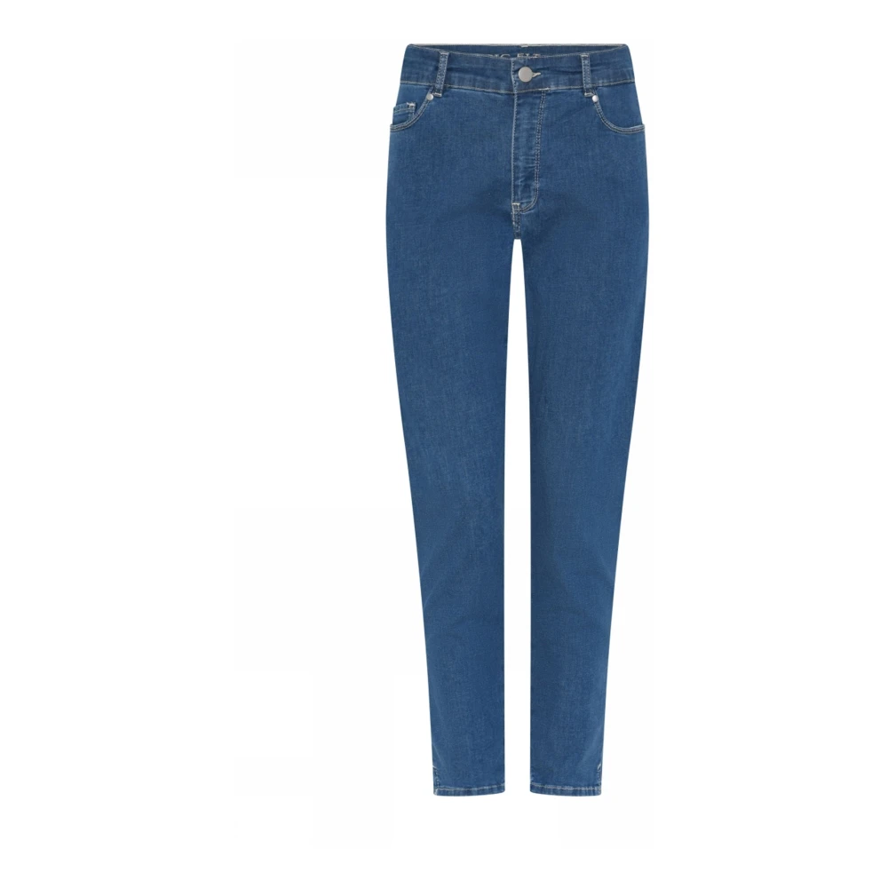 C.ro Women's Blue Slim Fit Jeans, 2XL, Skinny Jeans