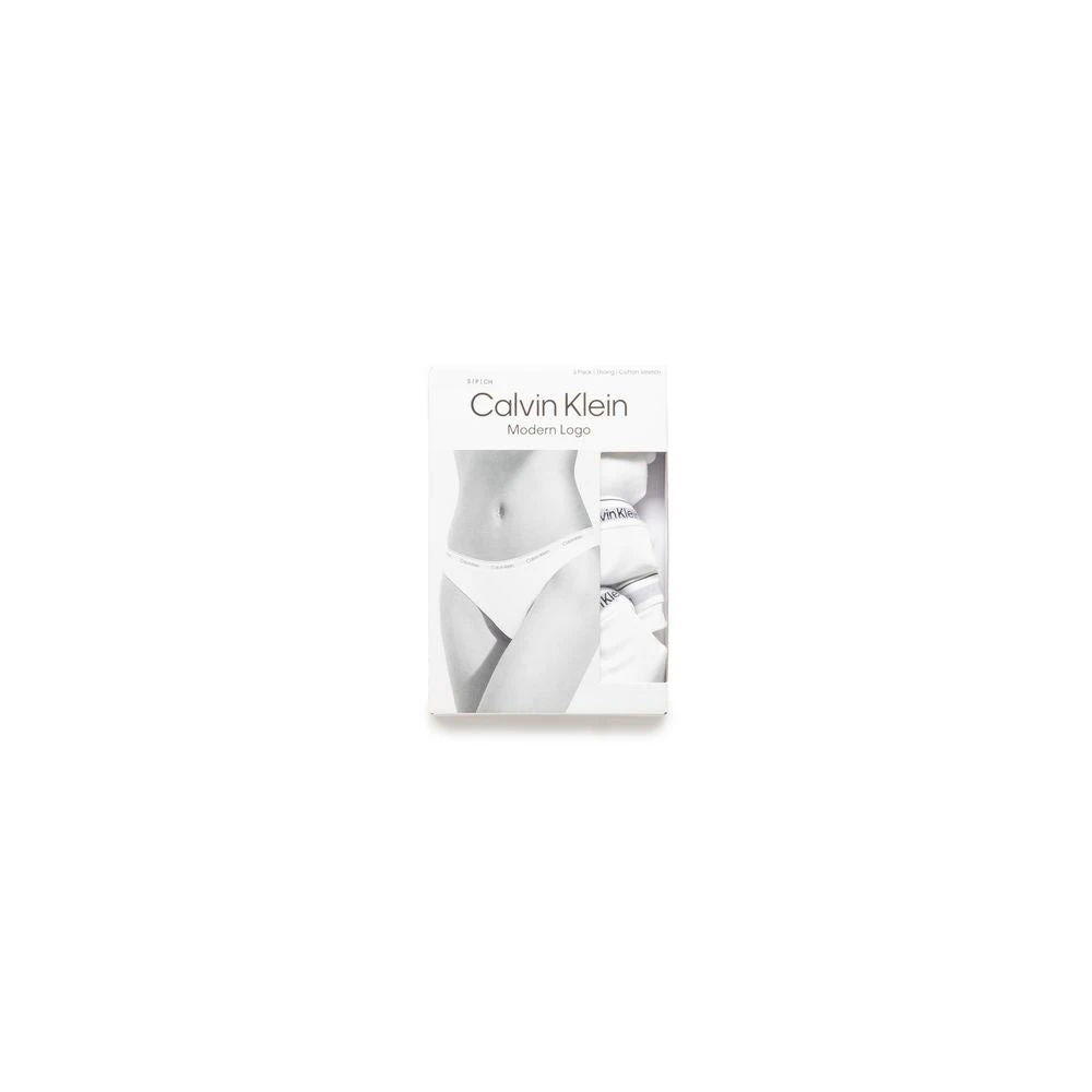 Calvin Klein Katoenen Ondergoed Collectie Lente Zomer White Dames