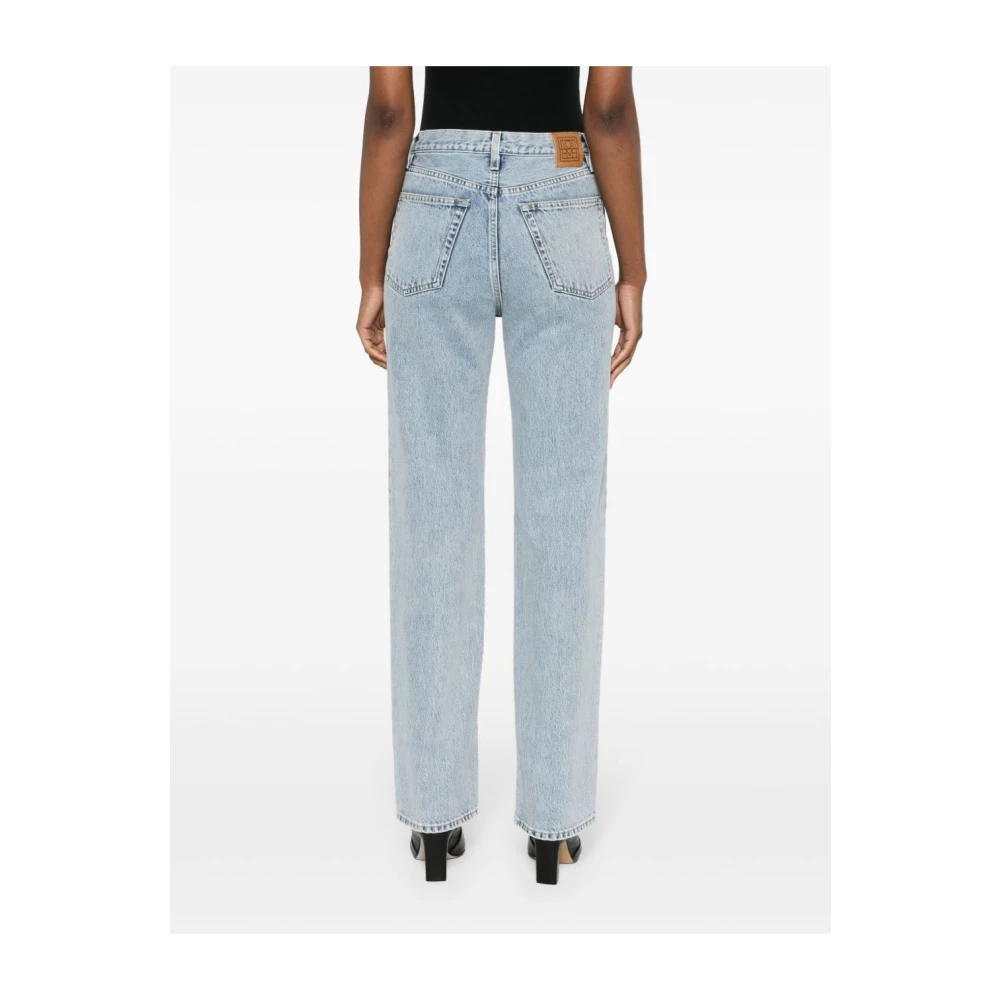 TotêMe Klassieke Snit Denim Volledige Lengte Jeans Blue Dames