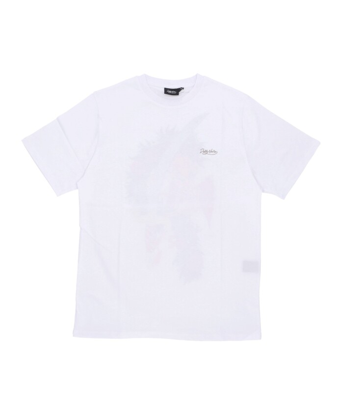 witte-t-shirt-met-korte-mouwen-en-print
