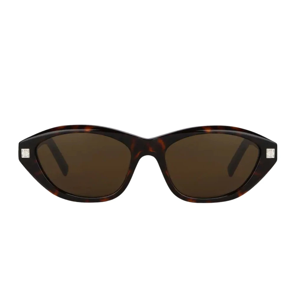 Stilige Cat-Eye solbriller med brune linser