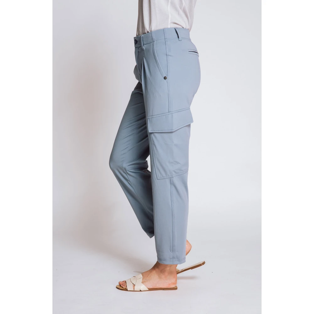 Zhrill Cargobroek Blauw Blue Dames
