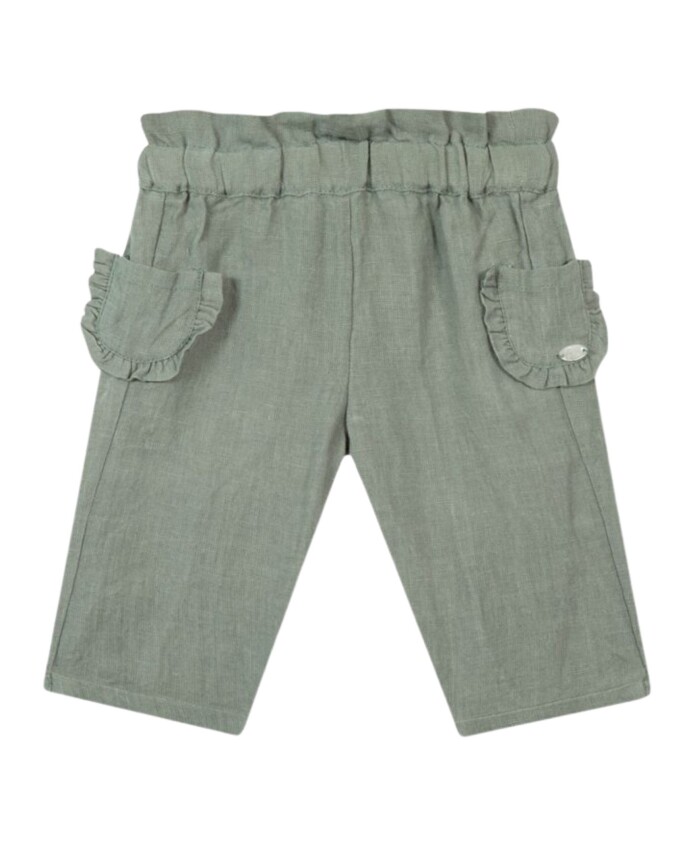 Grønne bukser med rynker til børn | Tartine et | Bukser | Miinto.dk