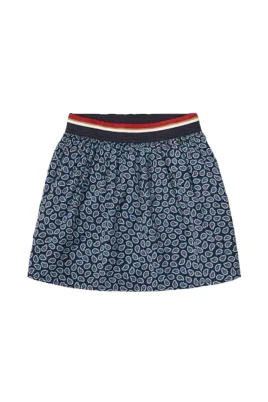 Paisley Crepe Kjol