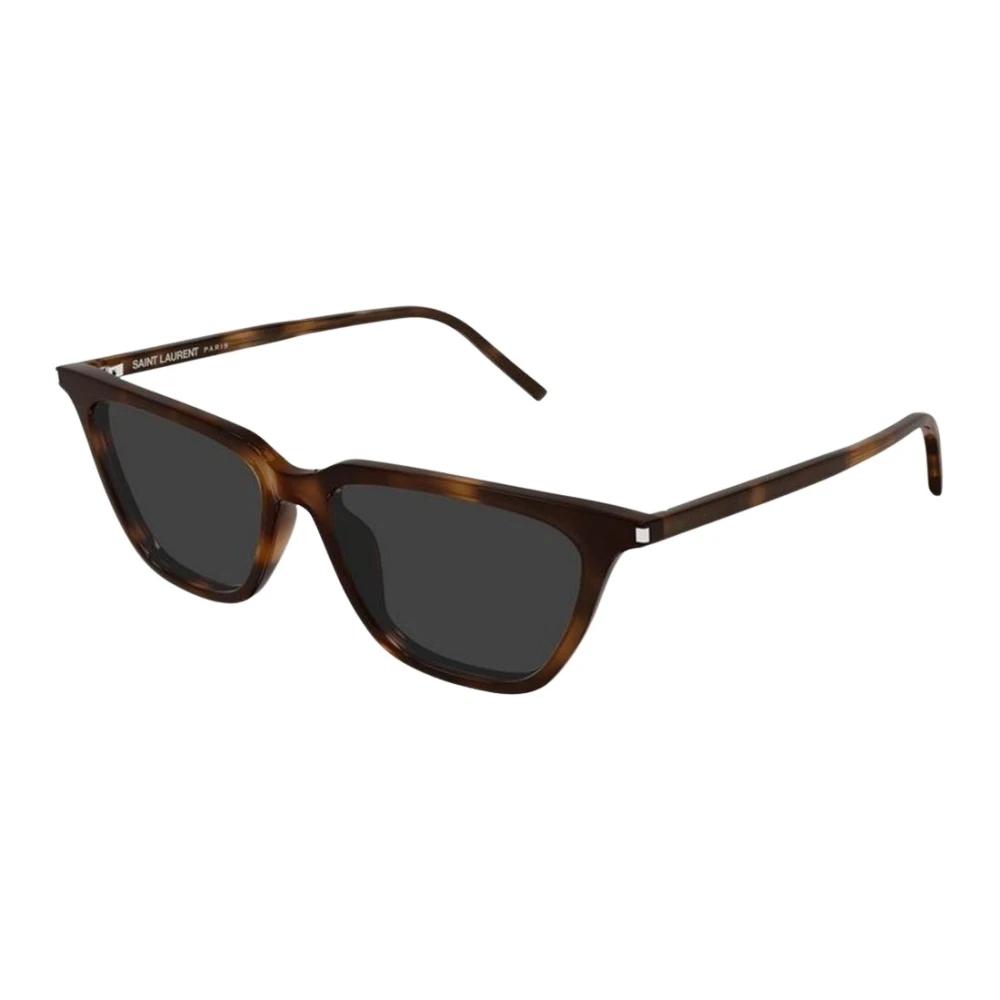 Saint Laurent Women's Brown Sulpice Thin Sunglasses