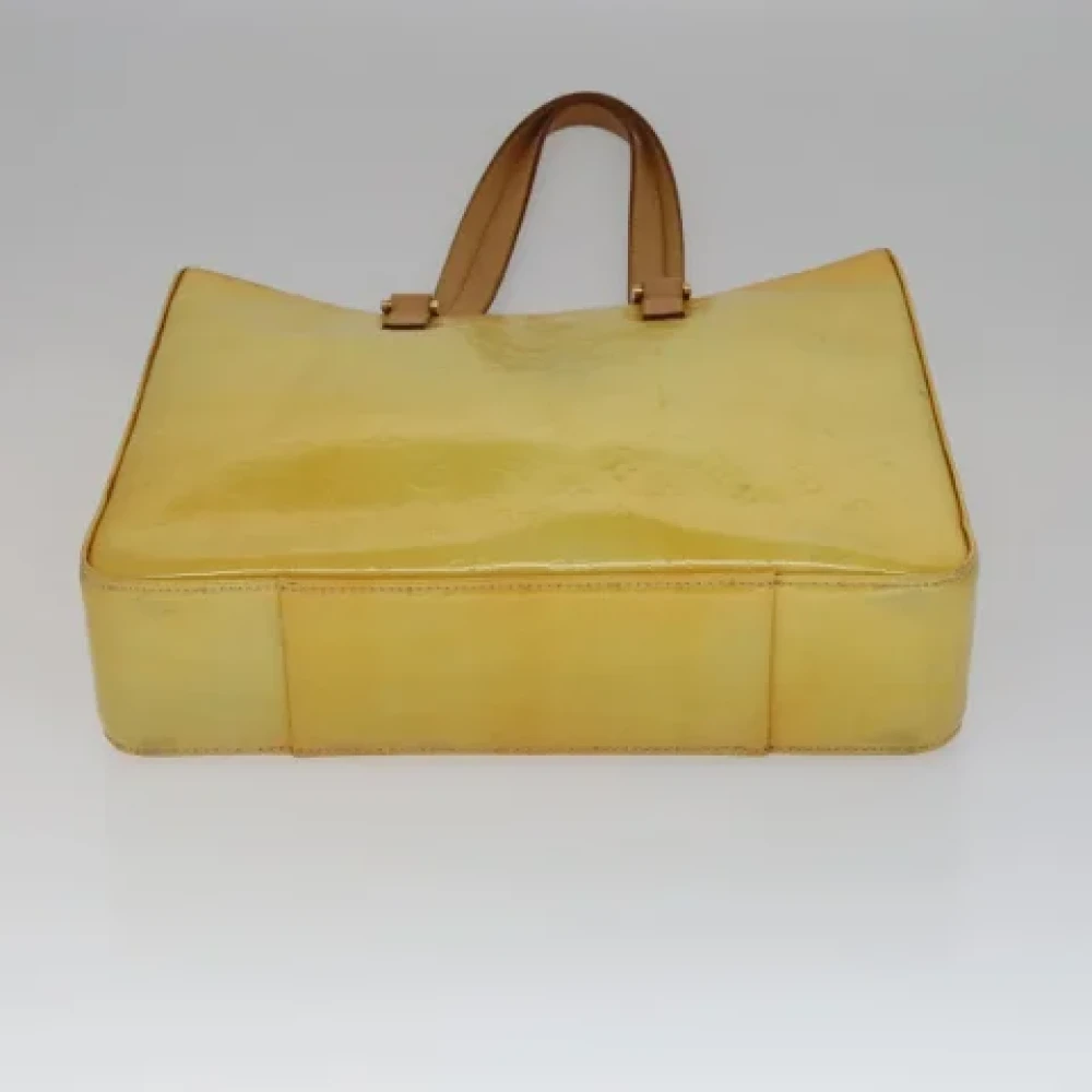 Louis Vuitton Vintage Pre-owned Leather totes Yellow Dames