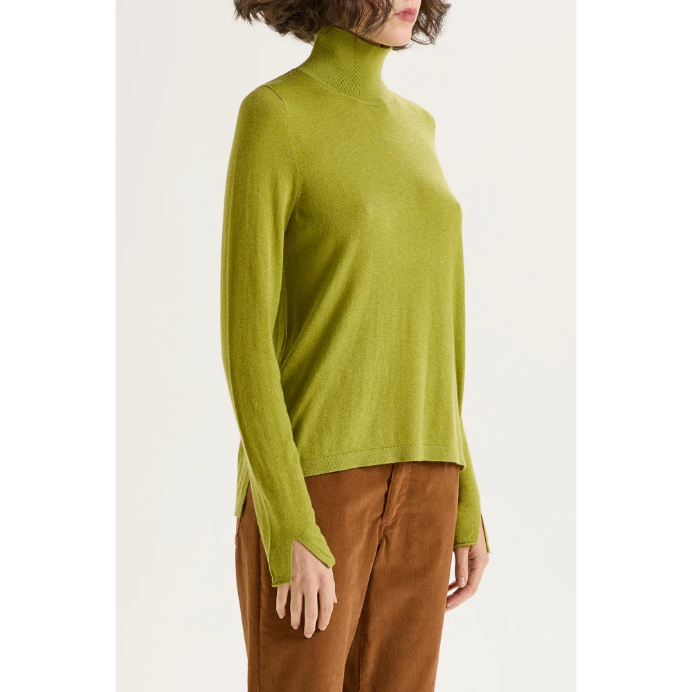 Maliparmi Zachte Touch Trui Green Dames