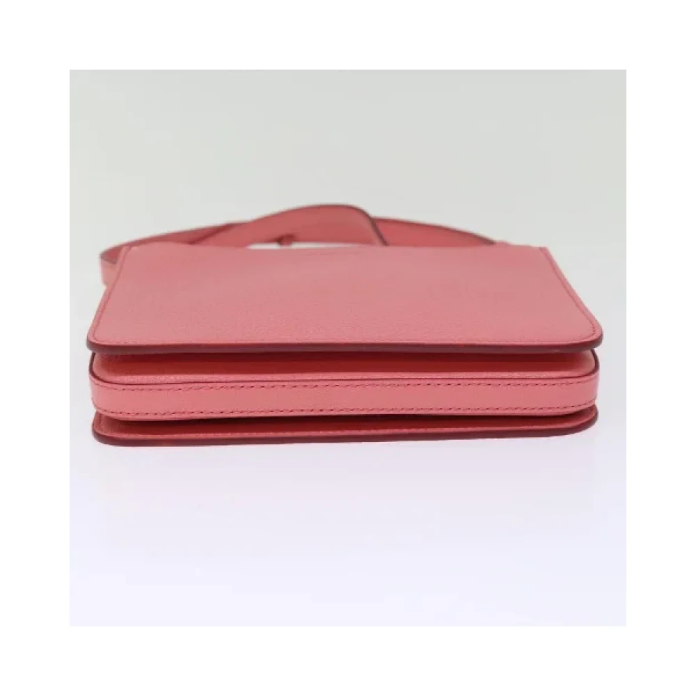 Burberry Vintage Pre-owned Leather shoulder-bags Pink Dames
