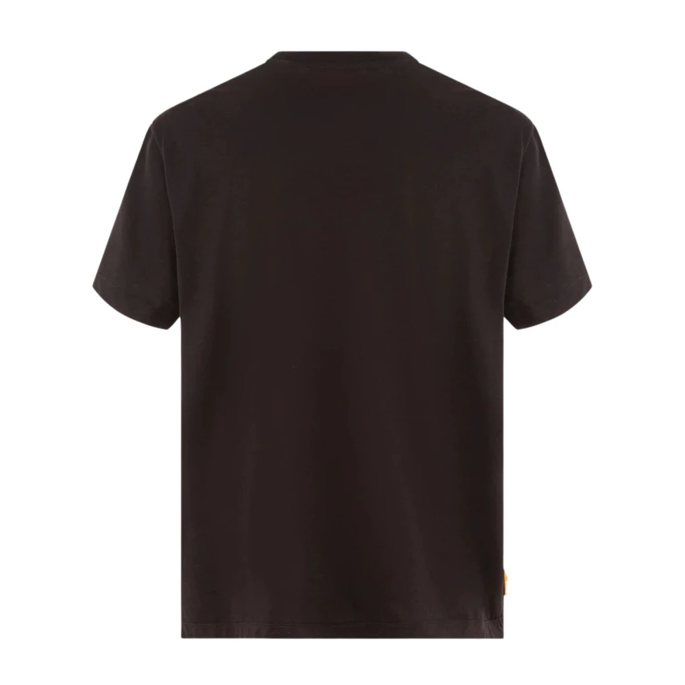 Suns Casual Katoenen T-shirt Black Heren