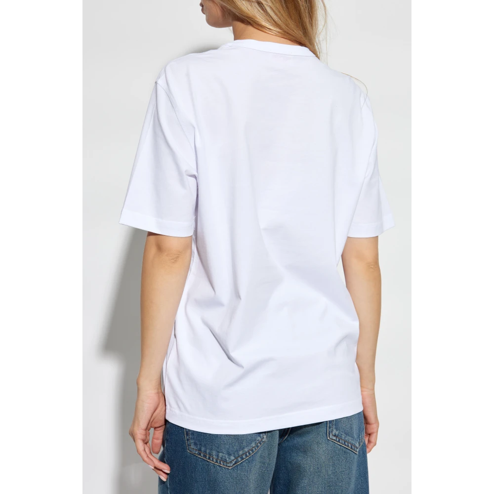 Diesel T-shirt T-Adjust-Microdiv White Unisex