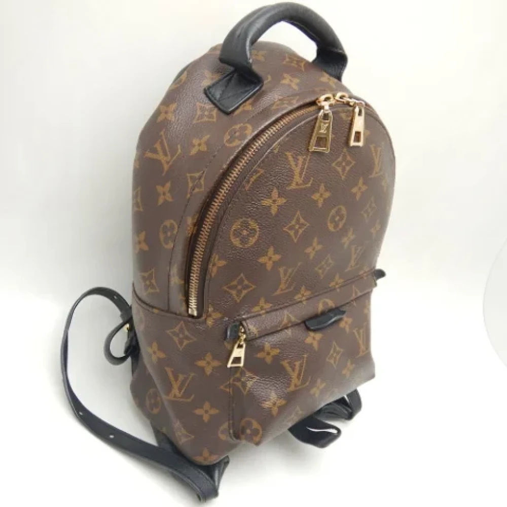 Louis Vuitton Vintage Pre-owned Canvas backpacks Brown Dames