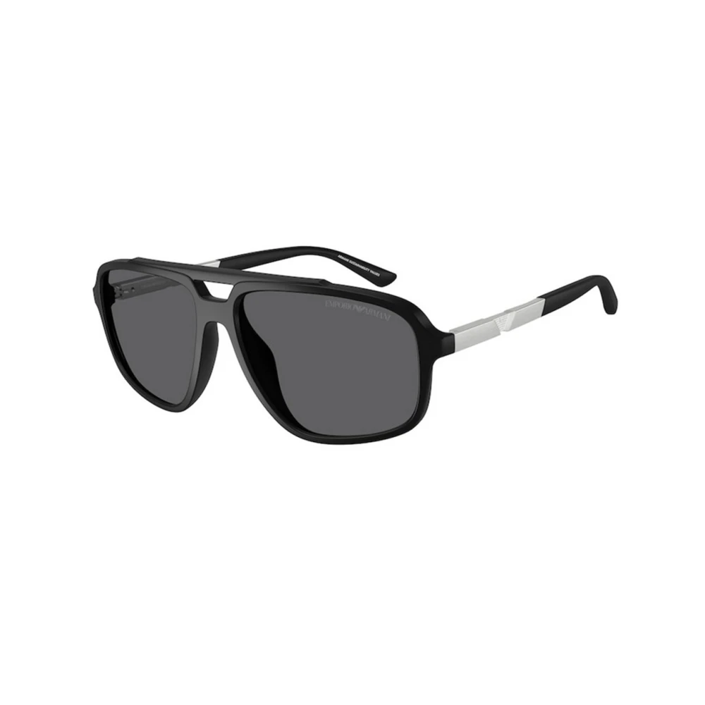 Emporio Armani Unisex Black Sunglasses, 59 Mm, Authentic Stylish Sunglasses With Premium Quality