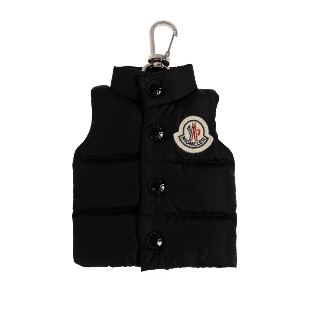 Moncler Portachiavi A Forma Di Piumino Uomo da Nero - Immagine 5
