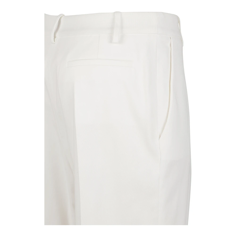 Eleventy Crème Broek Italiaanse Samenstelling Stijlvol Beige Dames