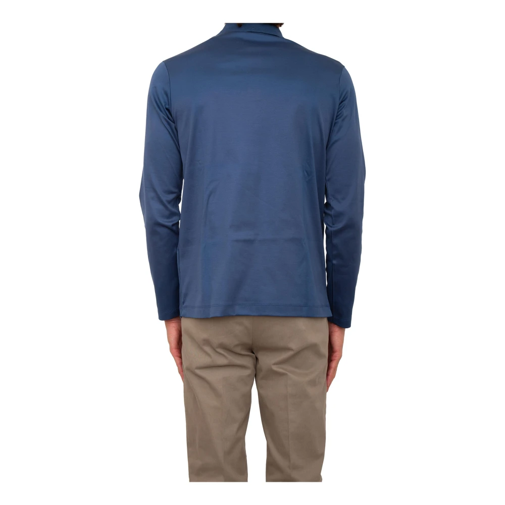 PAUL & SHARK Blauwe Katoenen Polo Blue Heren