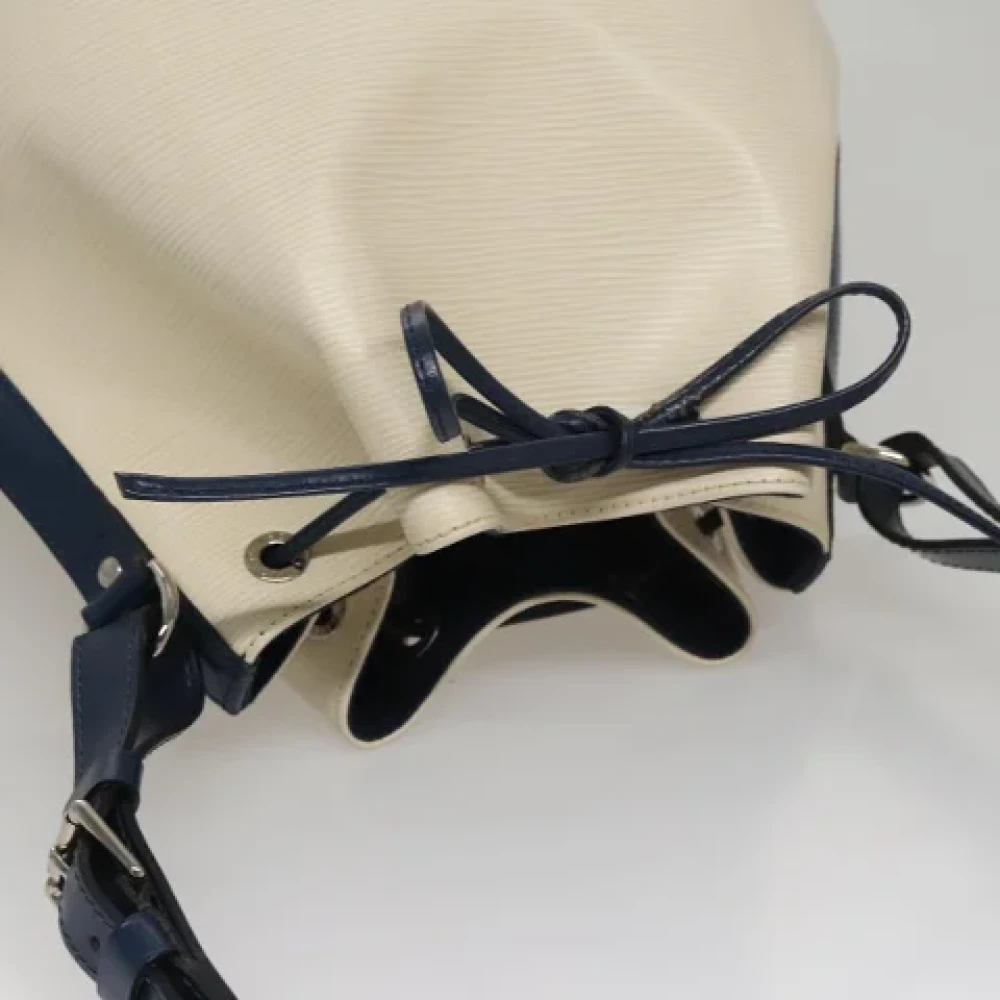 Louis Vuitton Vintage Pre-owned Leather louis-vuitton-bags White Dames