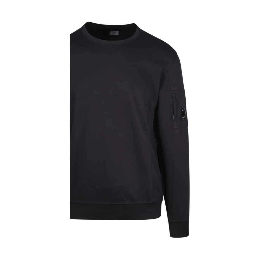 C.P. Company Zwart Ronde Hals Sweatshirt Black Heren