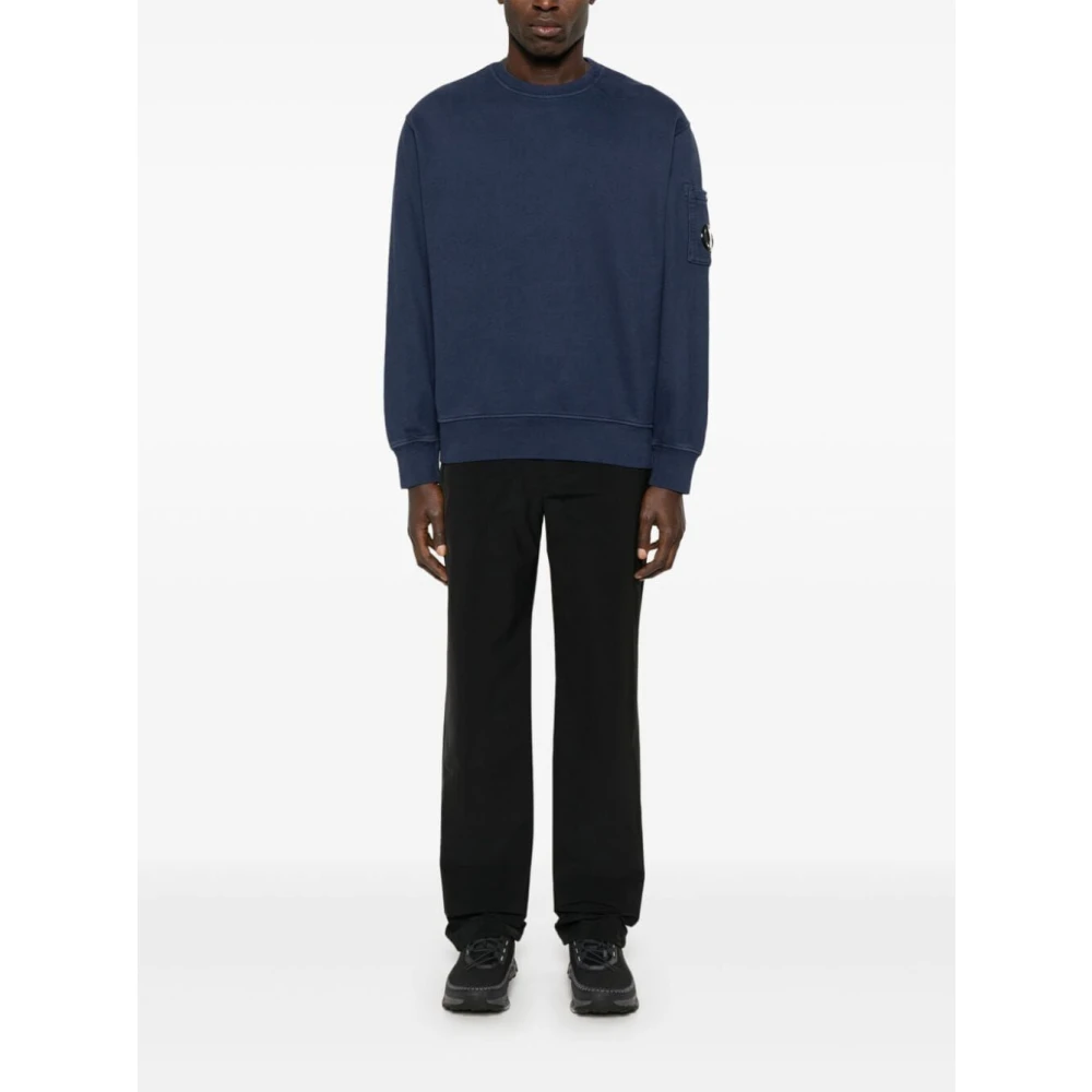 C.P. Company Blauwe Estate Sweatshirt Blue Heren