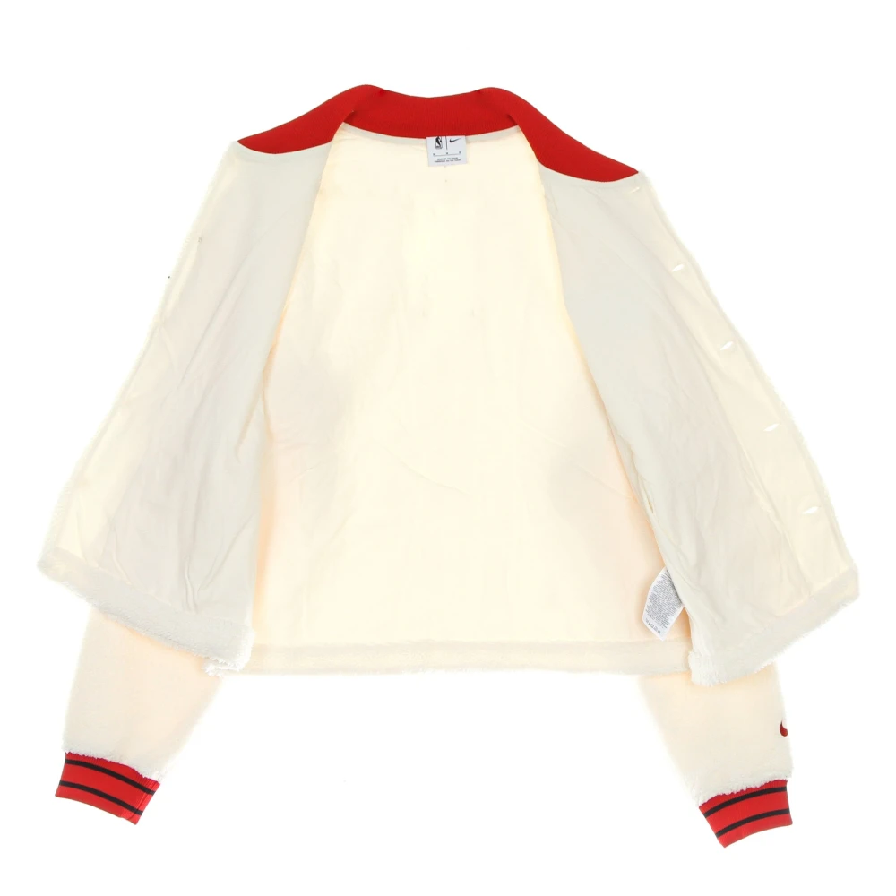 Nike NBA Courtside Jack met Chicago Bulls Logo Beige Dames