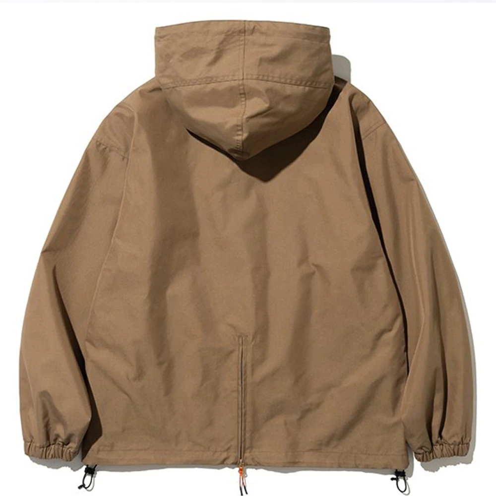 Uniform Bridge Bruine Smock Anorak Jas Beige Heren