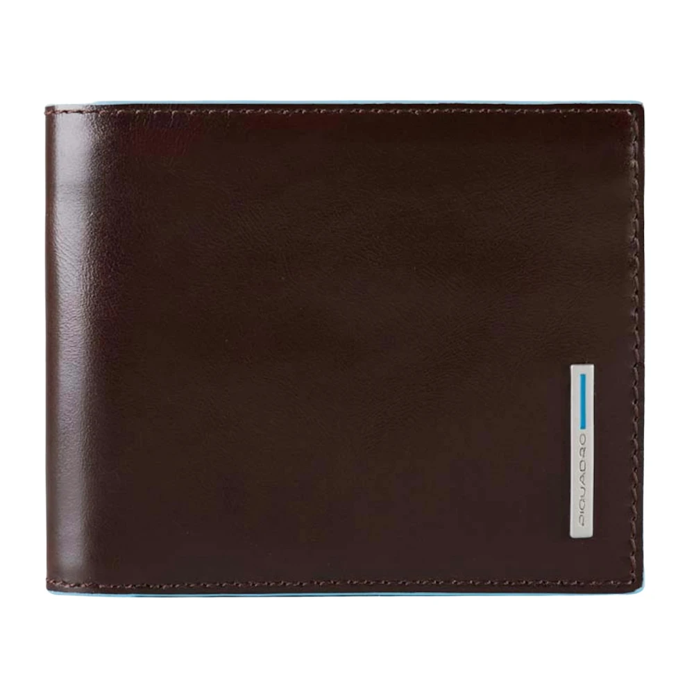 Piquadro Mannelijk Bruin Blue Square Portemonnee
